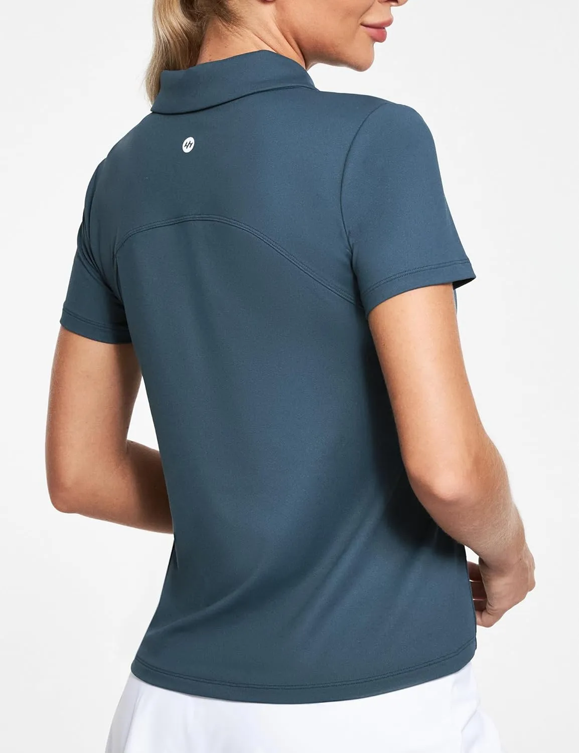 Ewedoos Womens Golf Shirts Breathable UPF 50  Sun Protection Polo Shirts for Women Dry fit Polos Short Sleeves
