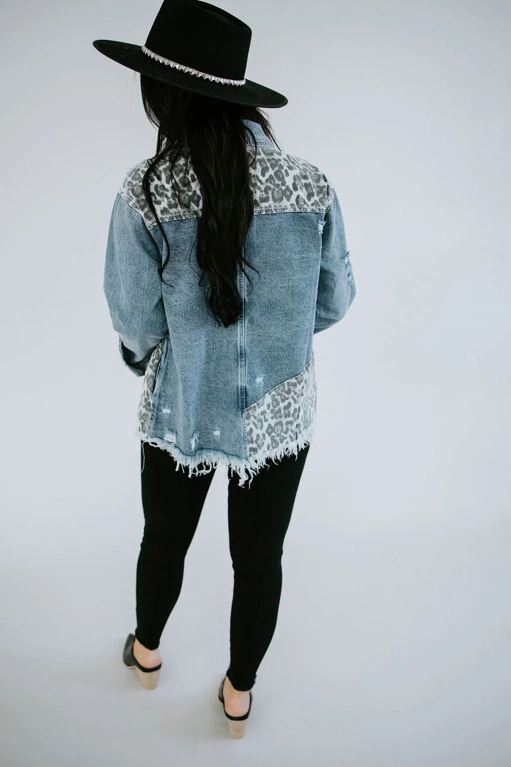 Fantastic Roar Denim Shacket