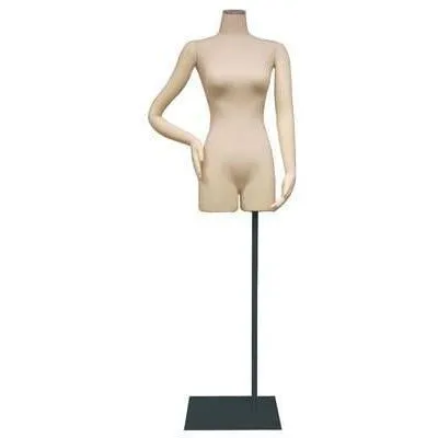 Female Pinnable Dress Form with Movable Arms MM-ARMBS05