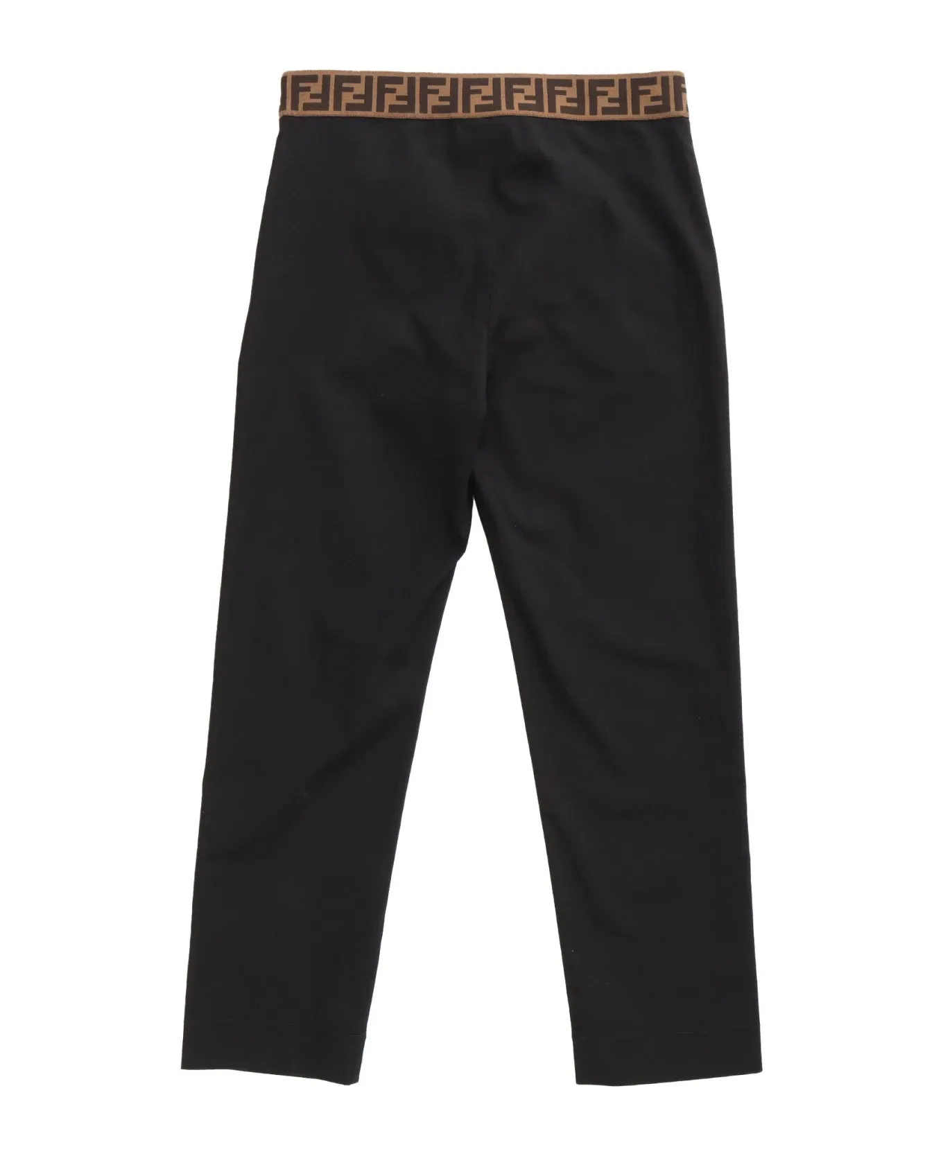 Fendi Black Gabardine Trousers