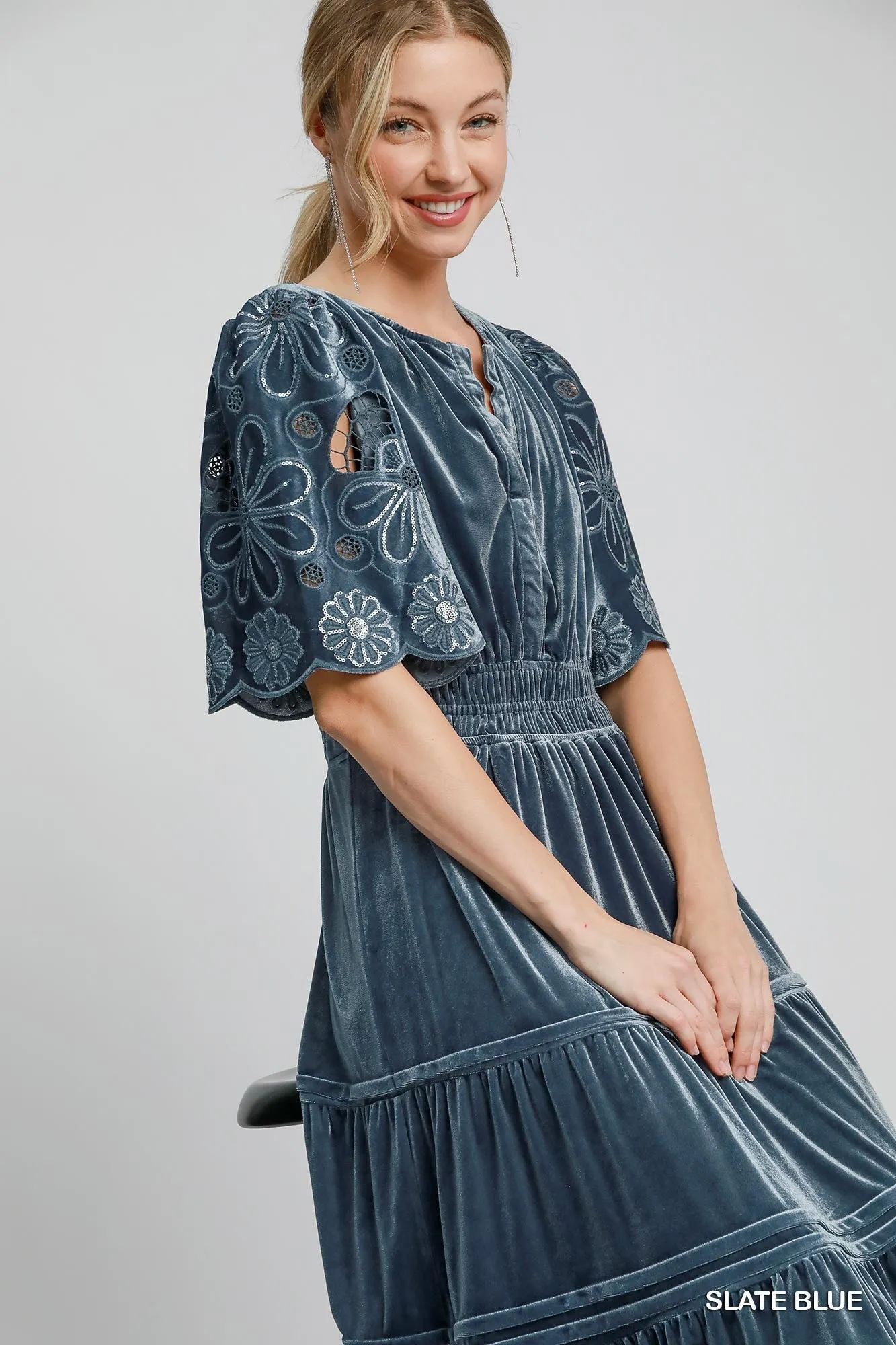 Festive Riches Maxi Dress