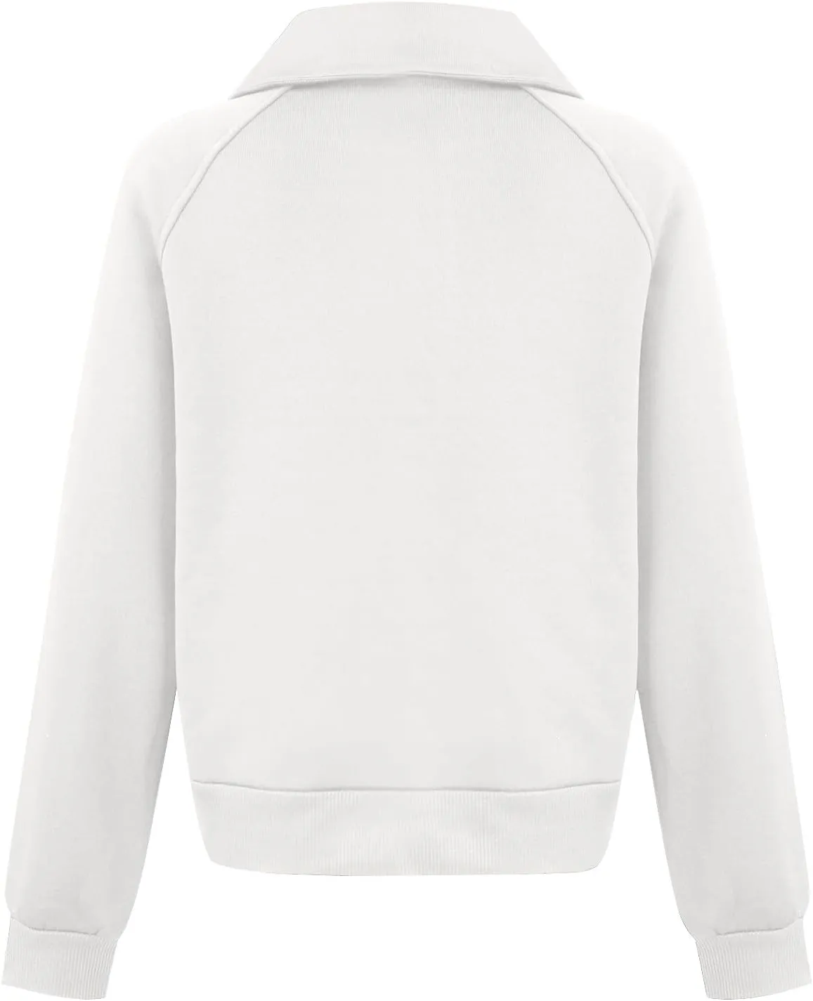 Fleece Half Zip Pullover Women Oversized Quarter Zip Sweatshirt Casual Long Sleeve Fall Sweatshirts Y2k Preppy Clothes