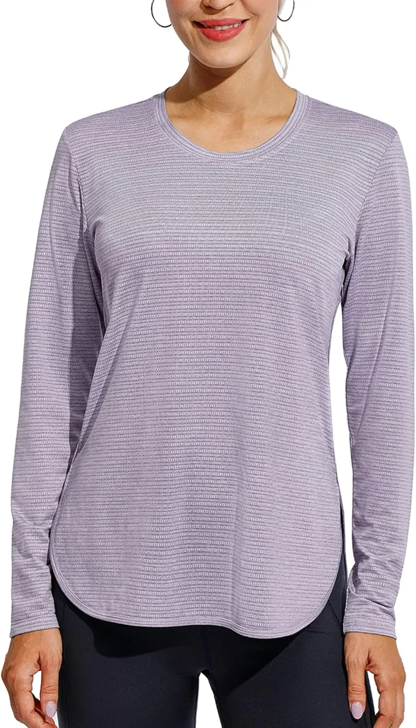 G4Free Women Long Sleeve UV Shirts Quick Dry Moisture Wicking Hiking Shirts Workout Tops for Women