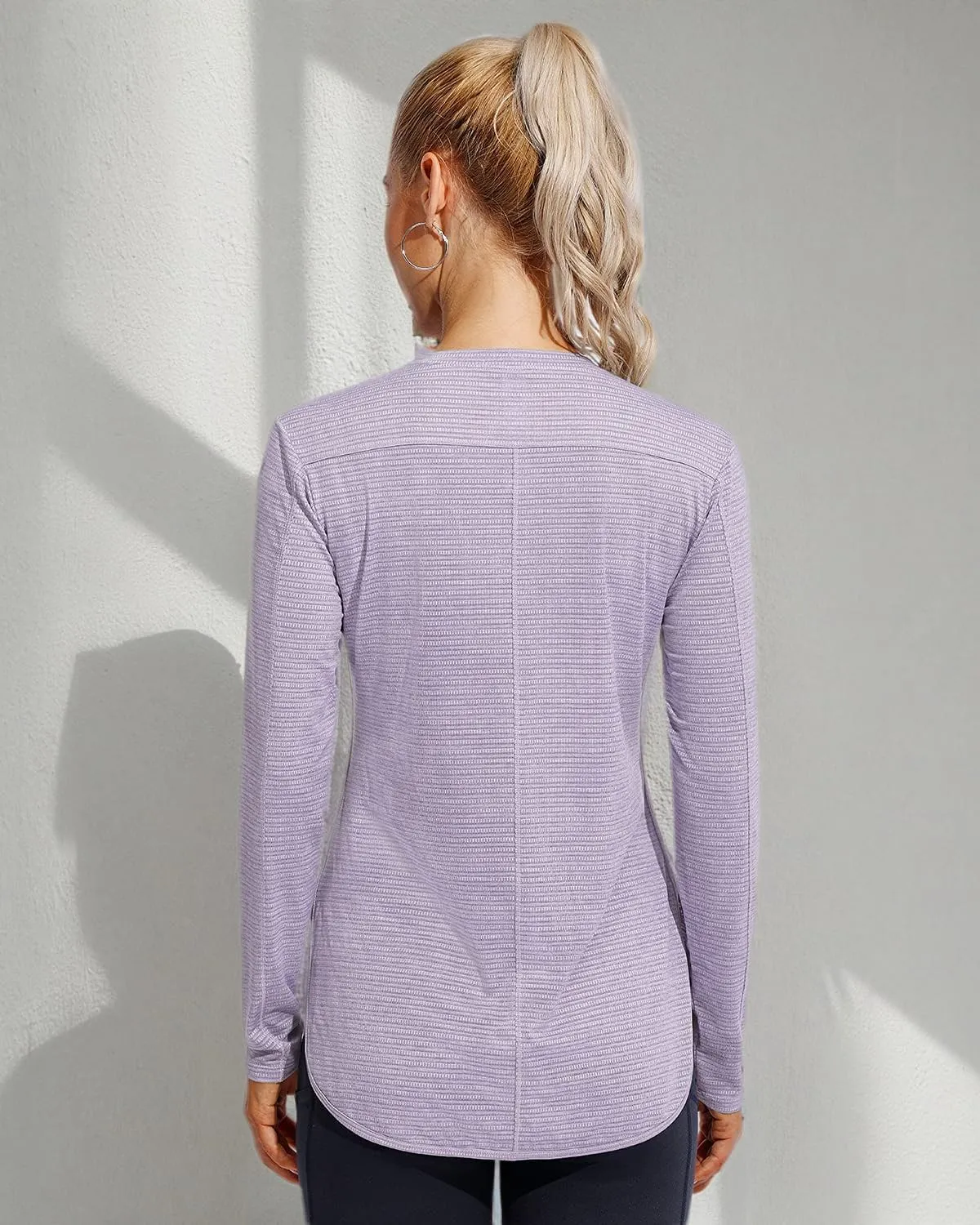 G4Free Women Long Sleeve UV Shirts Quick Dry Moisture Wicking Hiking Shirts Workout Tops for Women