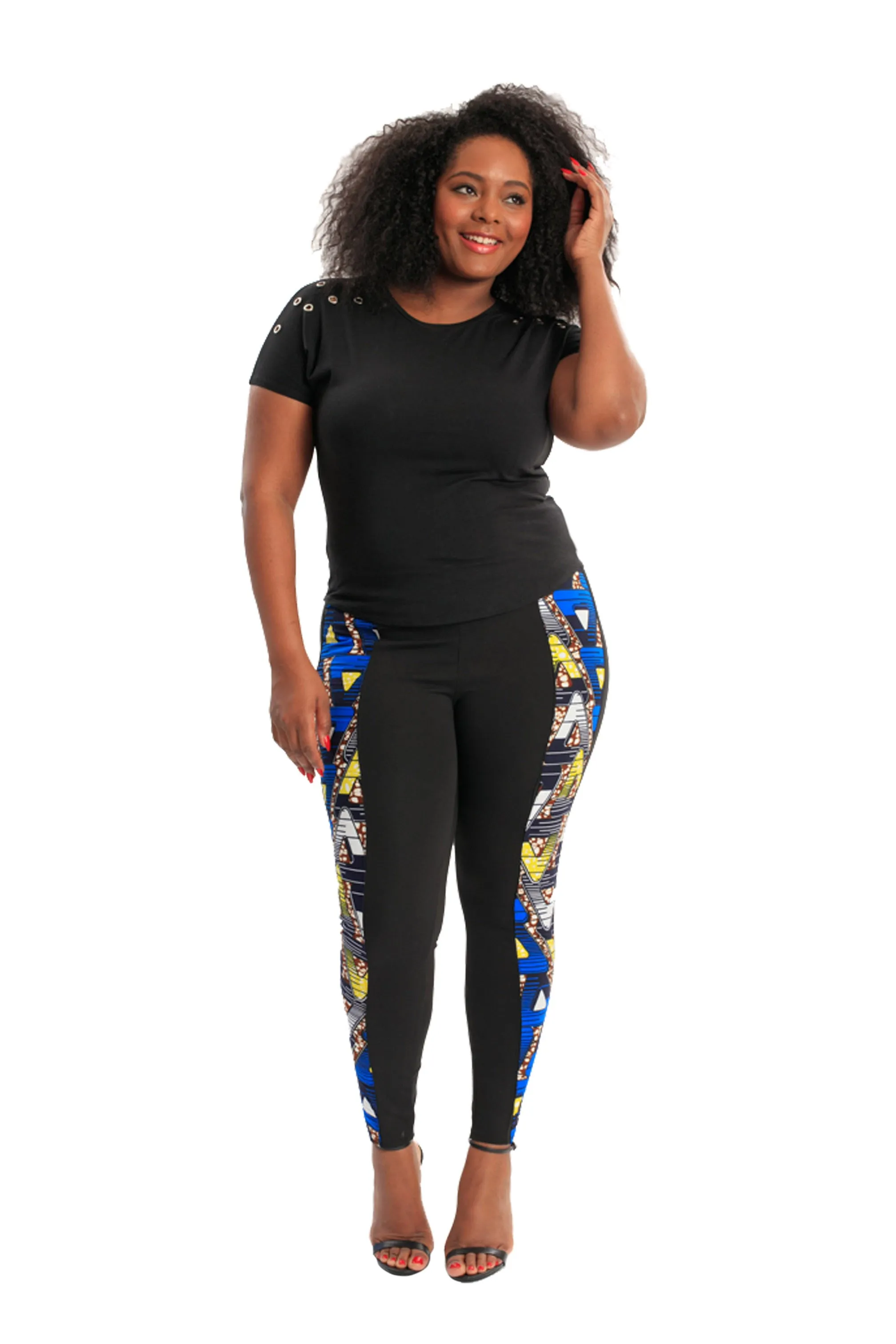 Goddess Leggings African Print Leggings