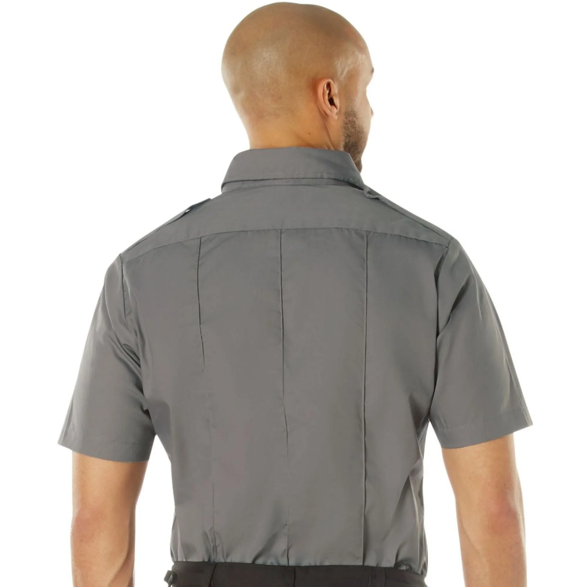Grey - Official Law Enforcement Uniform Shirt Short Sleeve