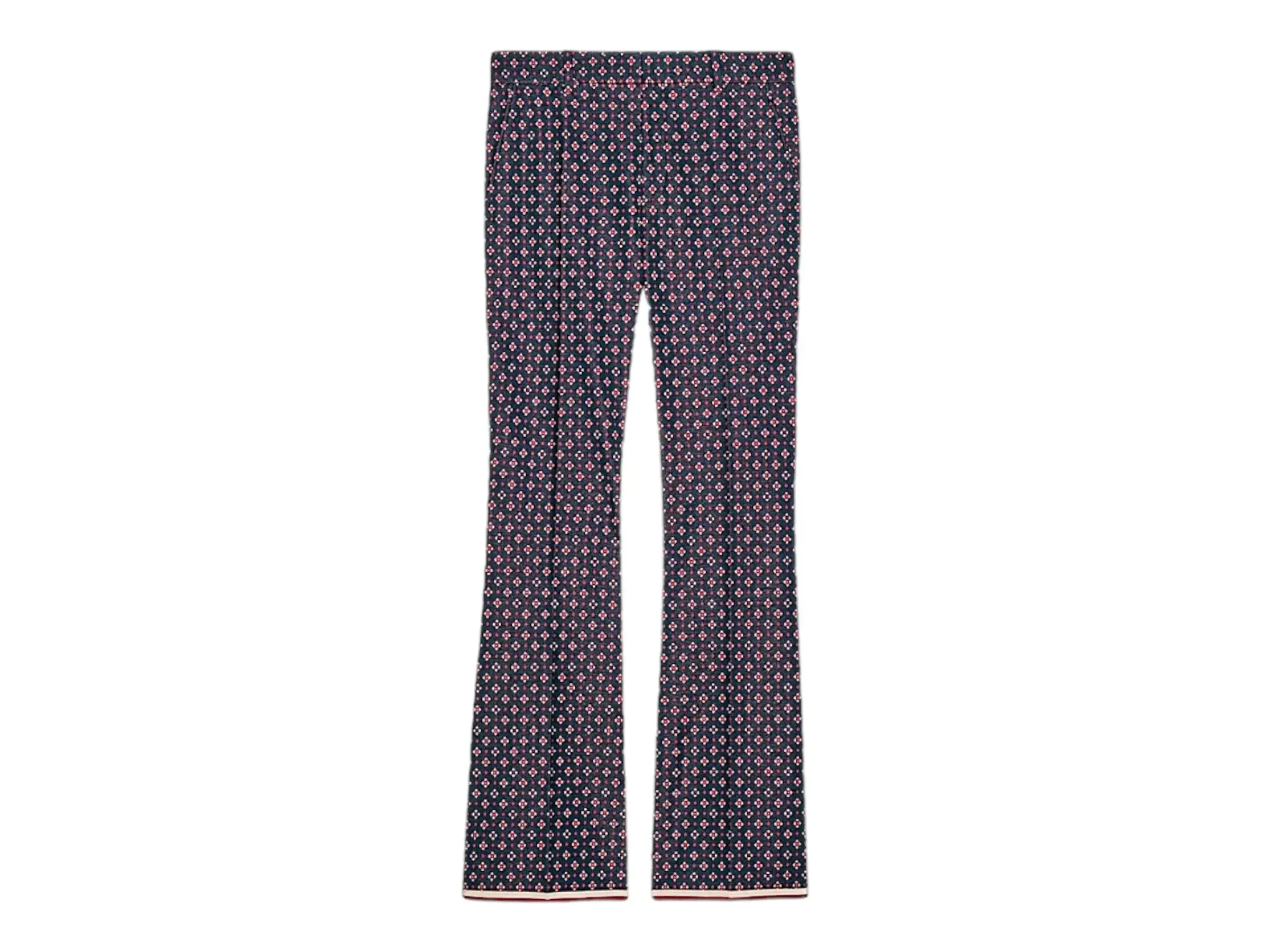 Gucci Geometric G Print Bootcut Trousers