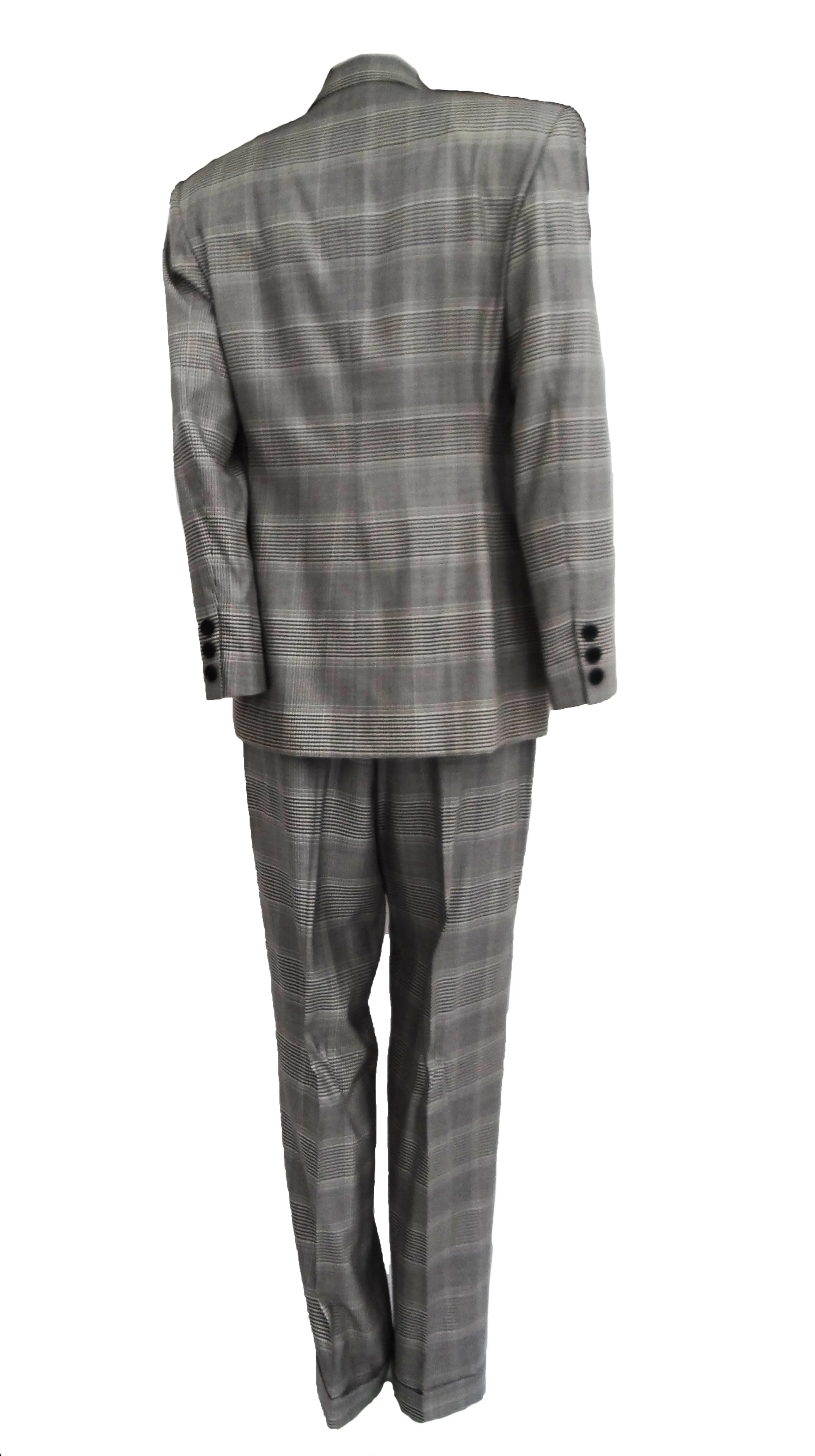 Gucci Trouser Suit in Prince of Wales Check, UK12