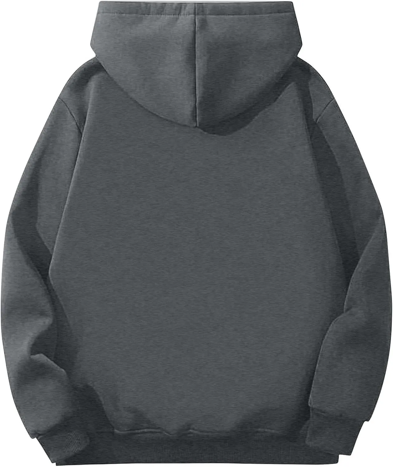 Heavy Hoodies for Men Sherpa Fleece Lined Thermal Pullover Sweatshirt Heavyweight Hooded Coat Warm Sweater w/Pockets