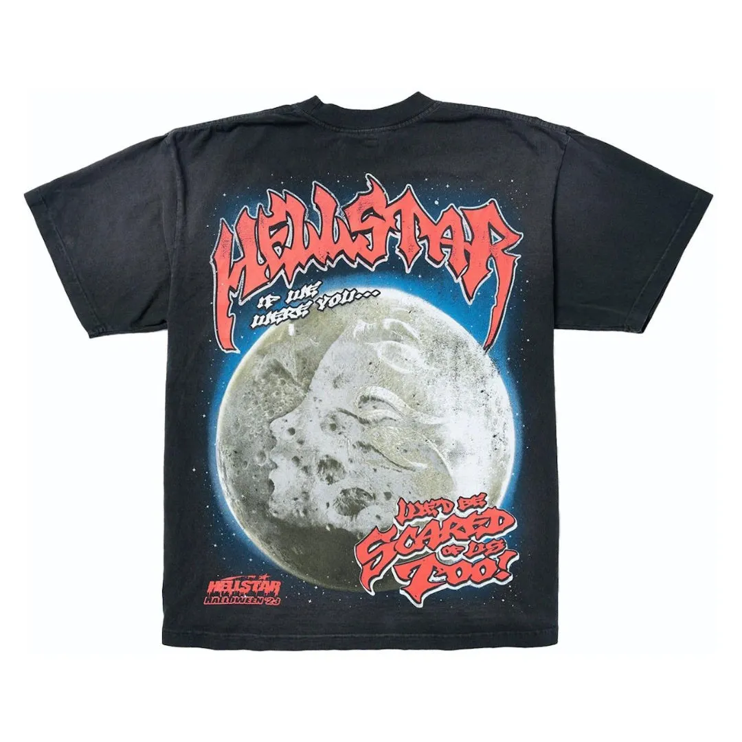 HELLSTAR FULL MOON T-SHIRT BLACK