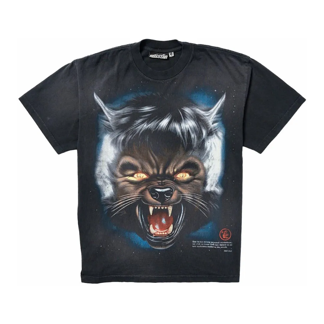 HELLSTAR FULL MOON T-SHIRT BLACK