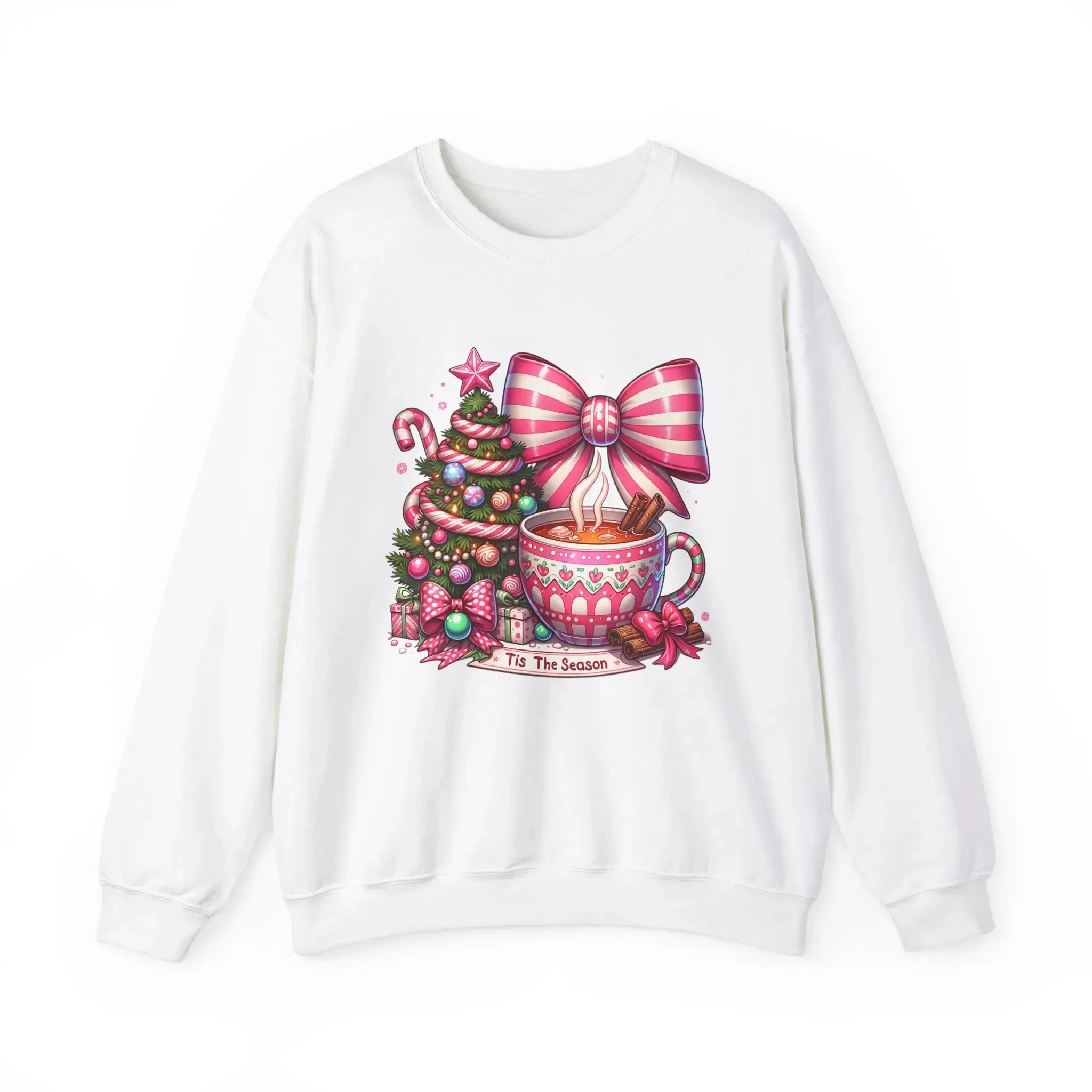 Hot Cocoa Womenswear Christmas Crewneck Sweatshirt