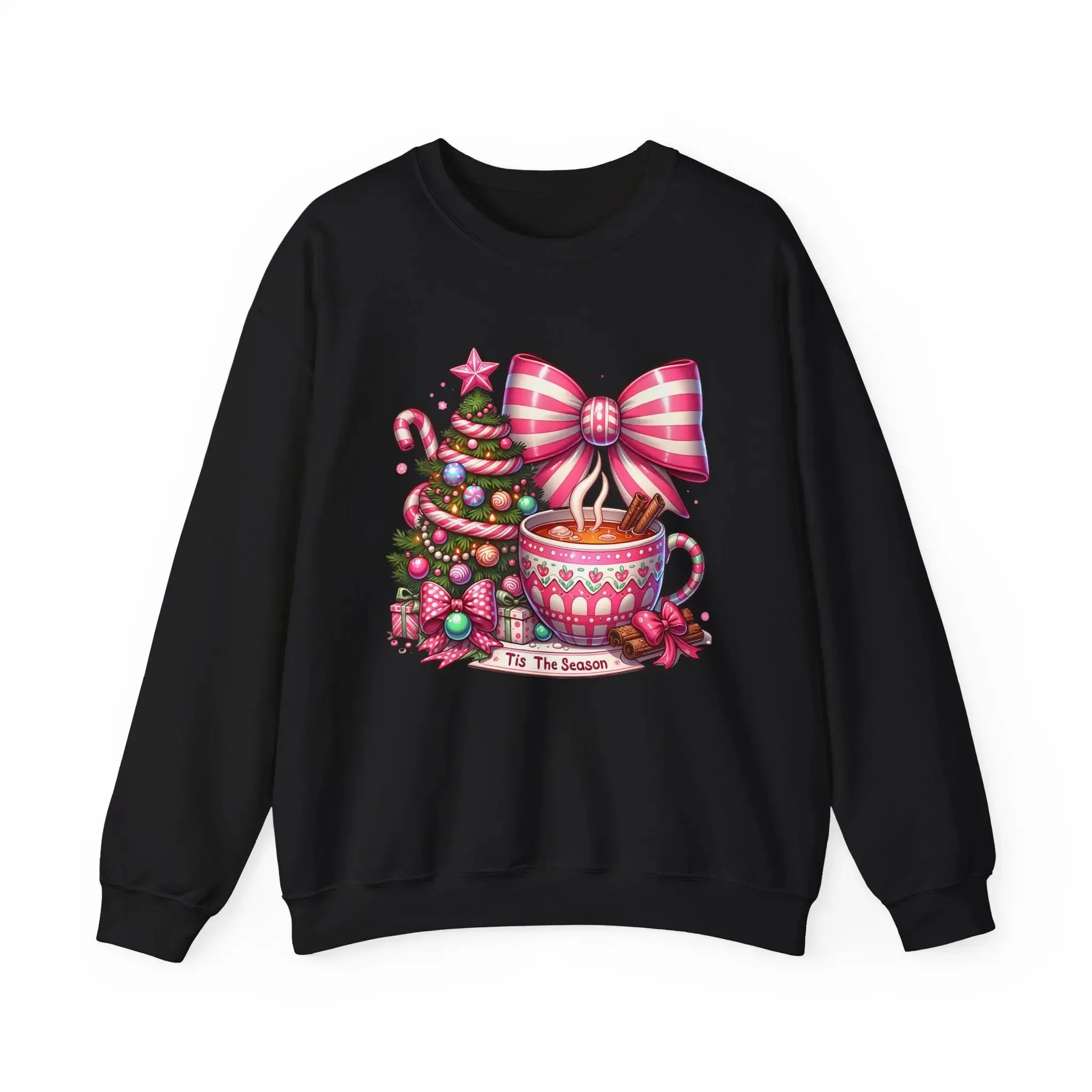 Hot Cocoa Womenswear Christmas Crewneck Sweatshirt