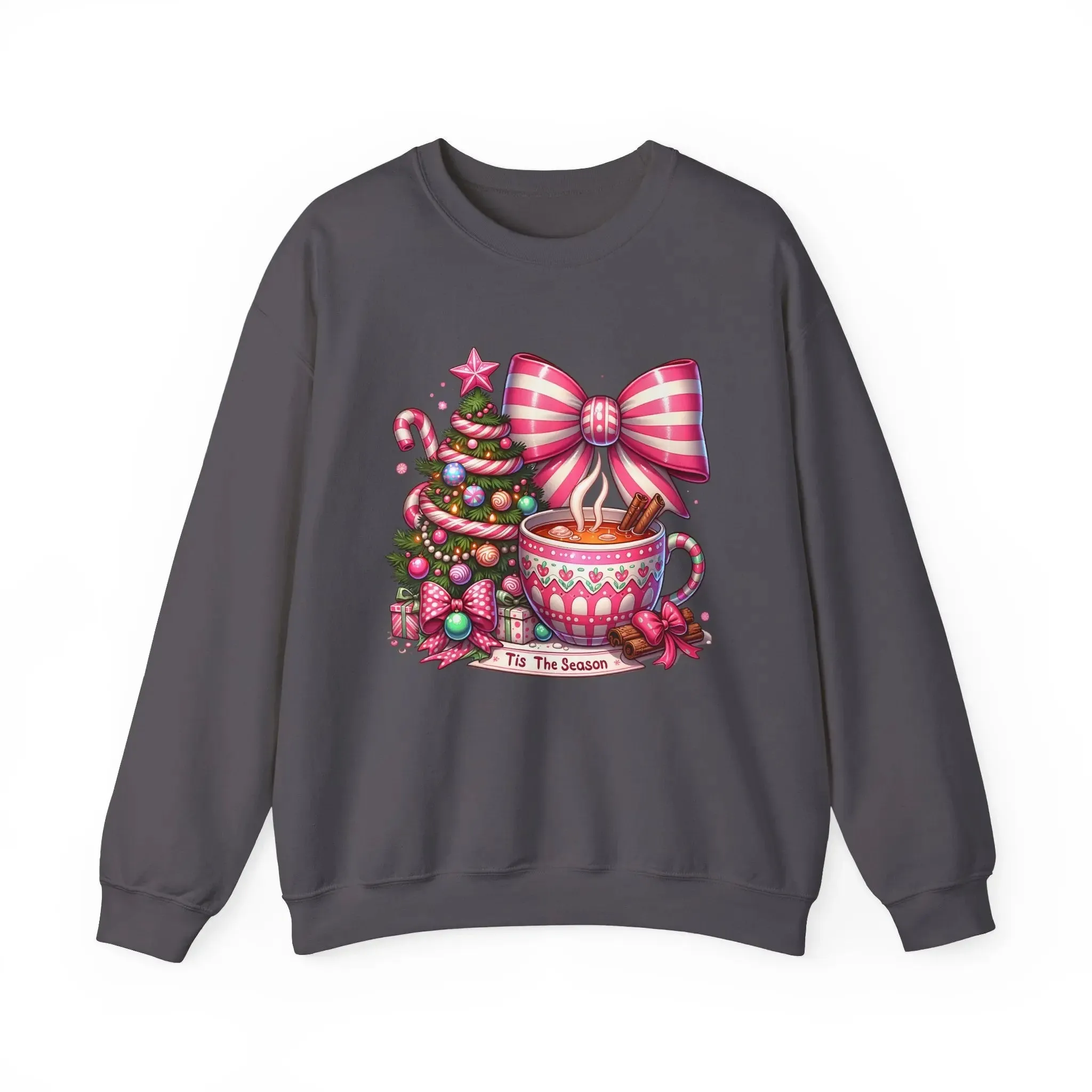 Hot Cocoa Womenswear Christmas Crewneck Sweatshirt
