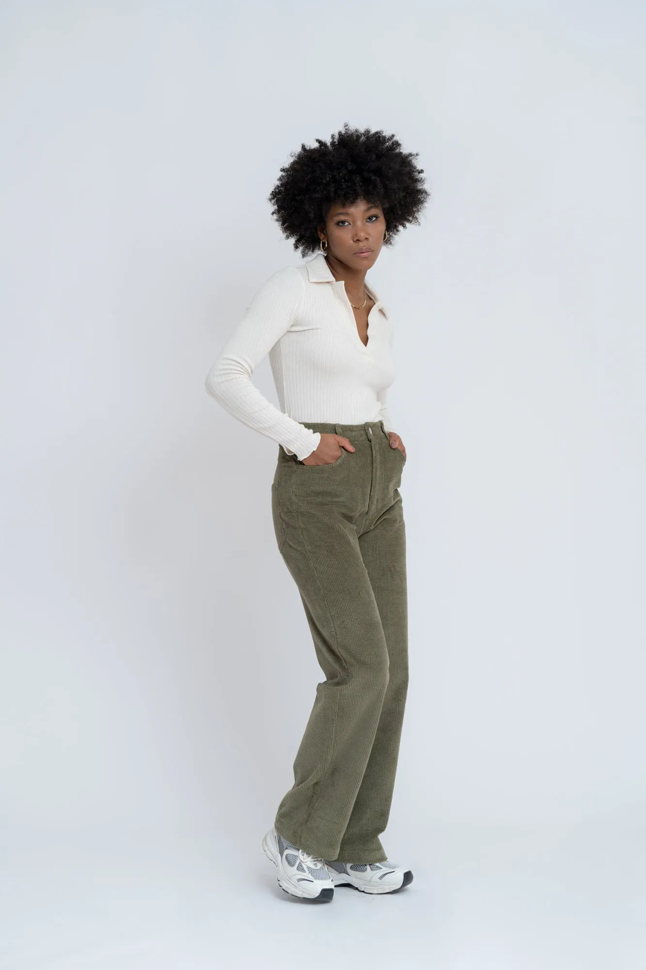 Hunter Corduroy Pants - Green