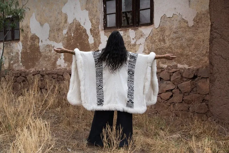 Ines Heritage Baby Alpaca Wool Cape
