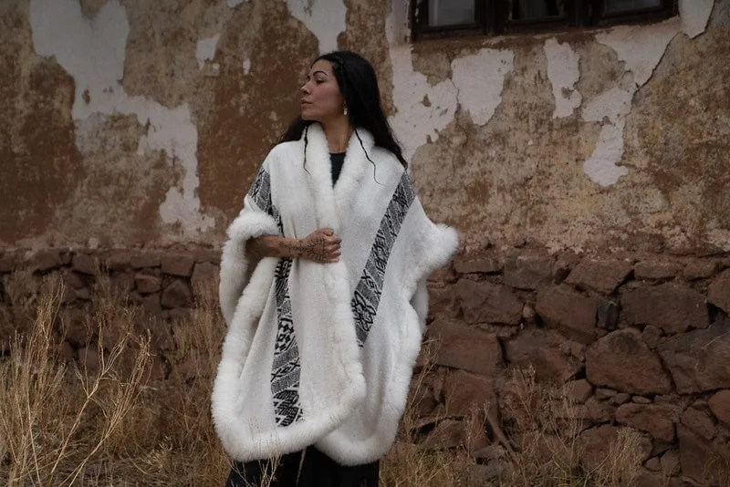 Ines Heritage Baby Alpaca Wool Cape
