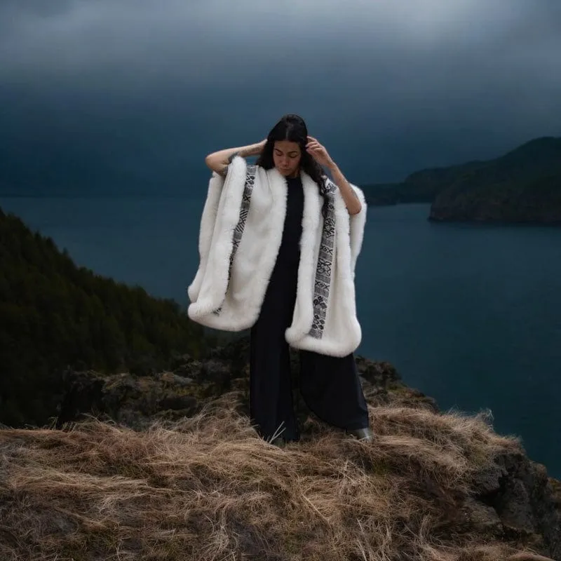 Ines Heritage Baby Alpaca Wool Cape