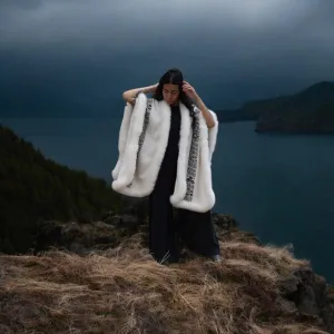 Ines Heritage Baby Alpaca Wool Cape