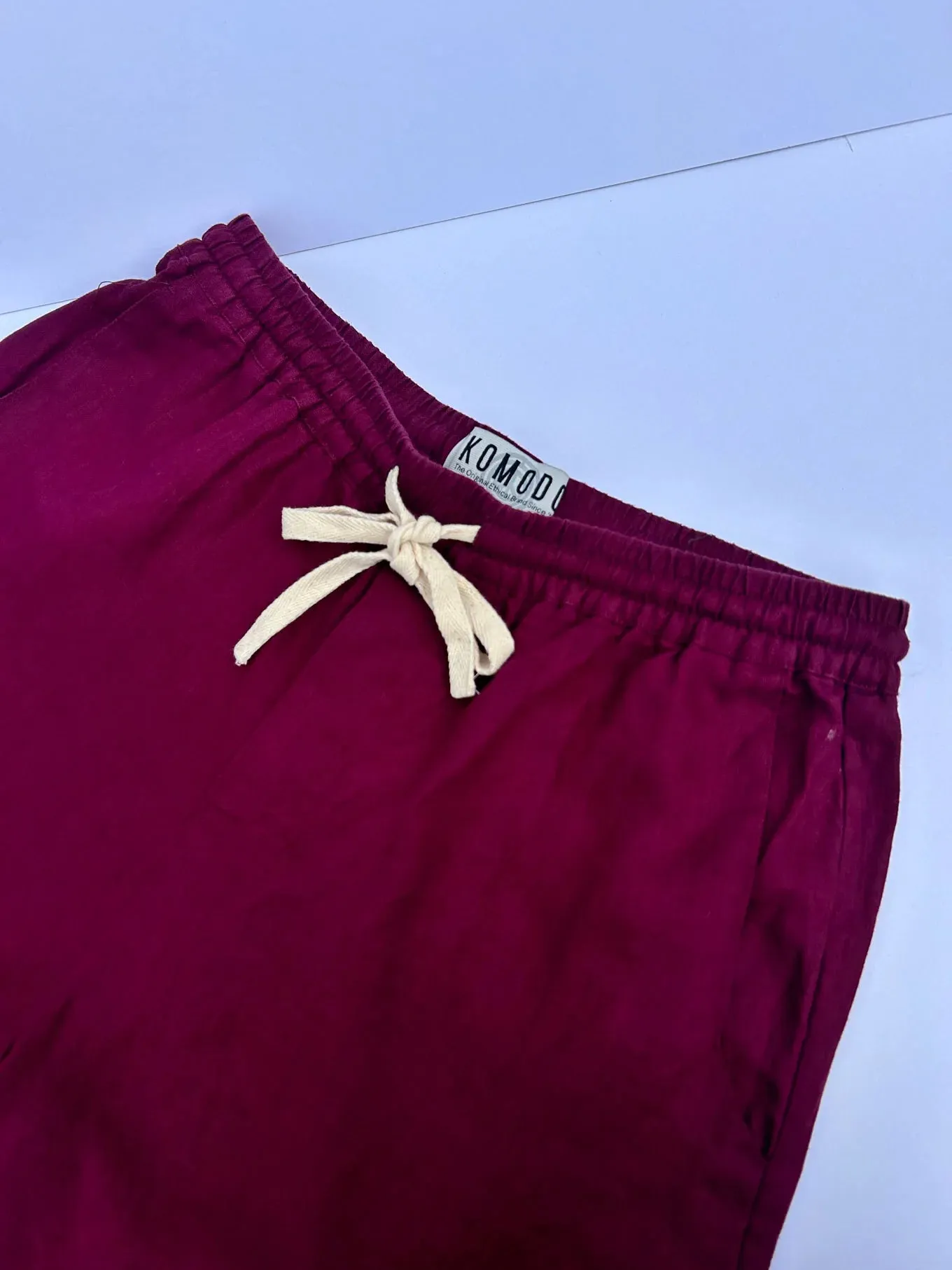 Lion Linen Trouser (Berry)