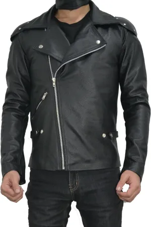 Mad 4 Fury Road Movie Costume - Tom Australian Distressed hardy Brown Max Biker Jacket - Motorcycle Leather Jacket for Mens