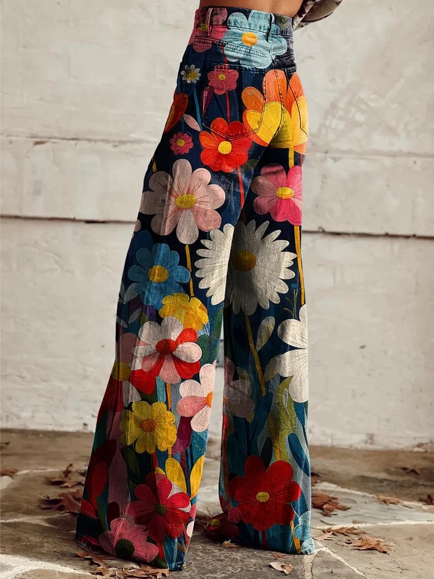 Margaret | Flower Trousers
