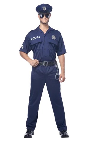 Mens American Policeman Costume