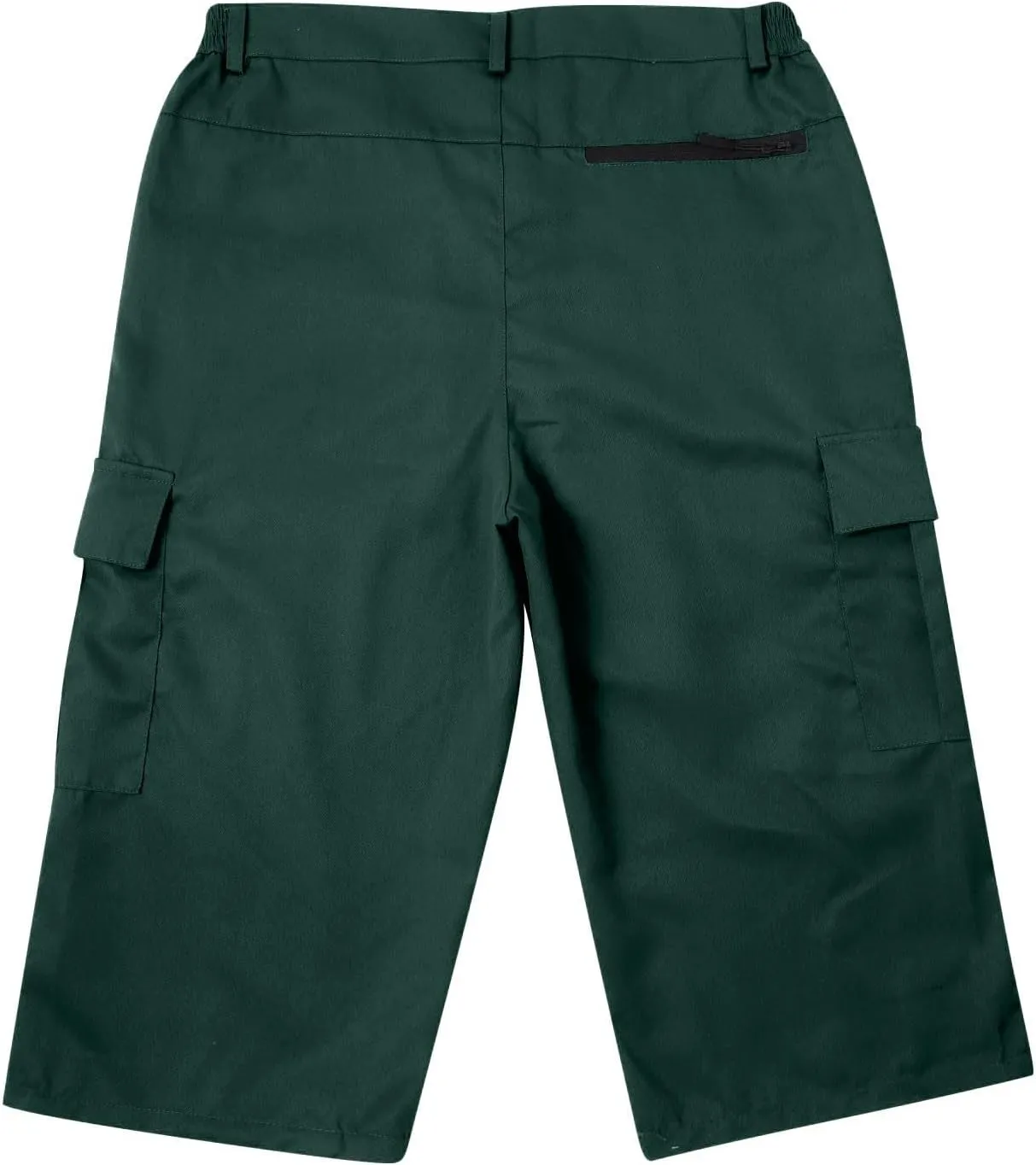 Mens Below Knee Cargo Shorts Multi Pockets Lightweight Outdoor Hiking Work Shorts for Men Athleric Fit Quick Dry Capri Pants