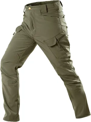Mens Stretch Cargo PantsWork Cargo Pants for Men Tactical Lightweight Relaxed Fit Trousers Outdoor Hiking Pants with Multi PocketsBlack Chino