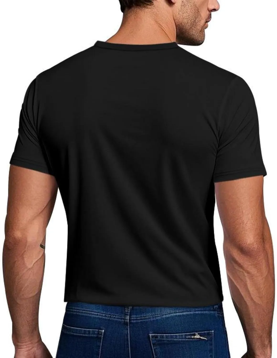 Mesh Workout Shirts for Men Casual Quick Dry Athletic Short Sleeve Moisture Wicking T-Shirts Lightweight Activewear