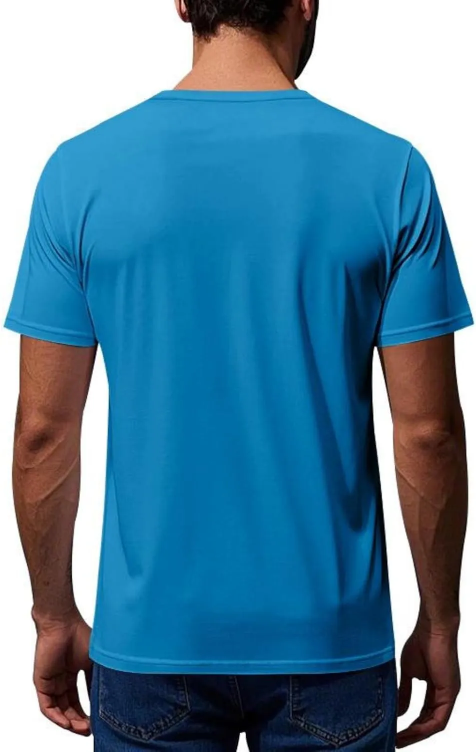 Mesh Workout Shirts for Men Casual Quick Dry Athletic Short Sleeve Moisture Wicking T-Shirts Lightweight Activewear