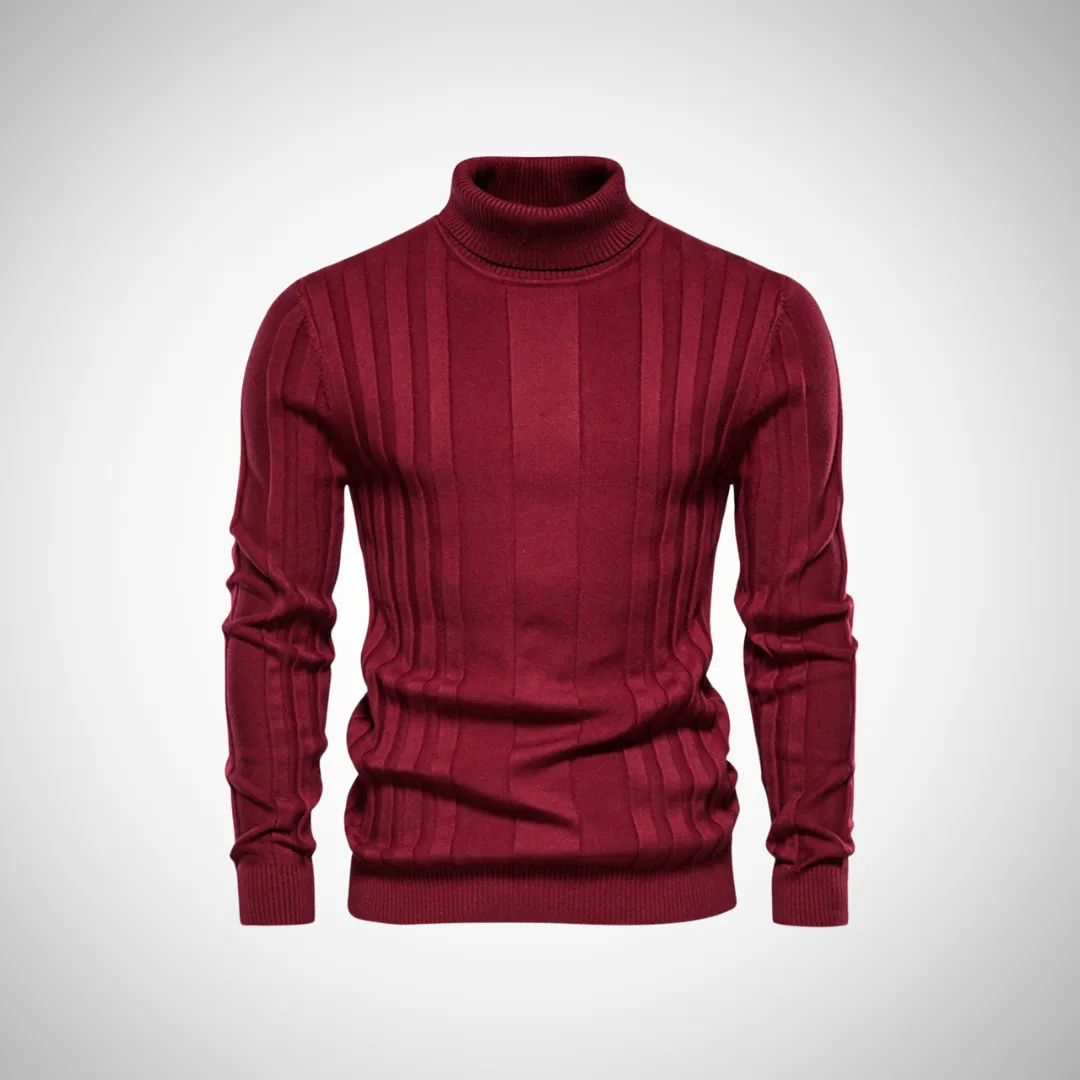 Morten Striped Turtleneck Jumper
