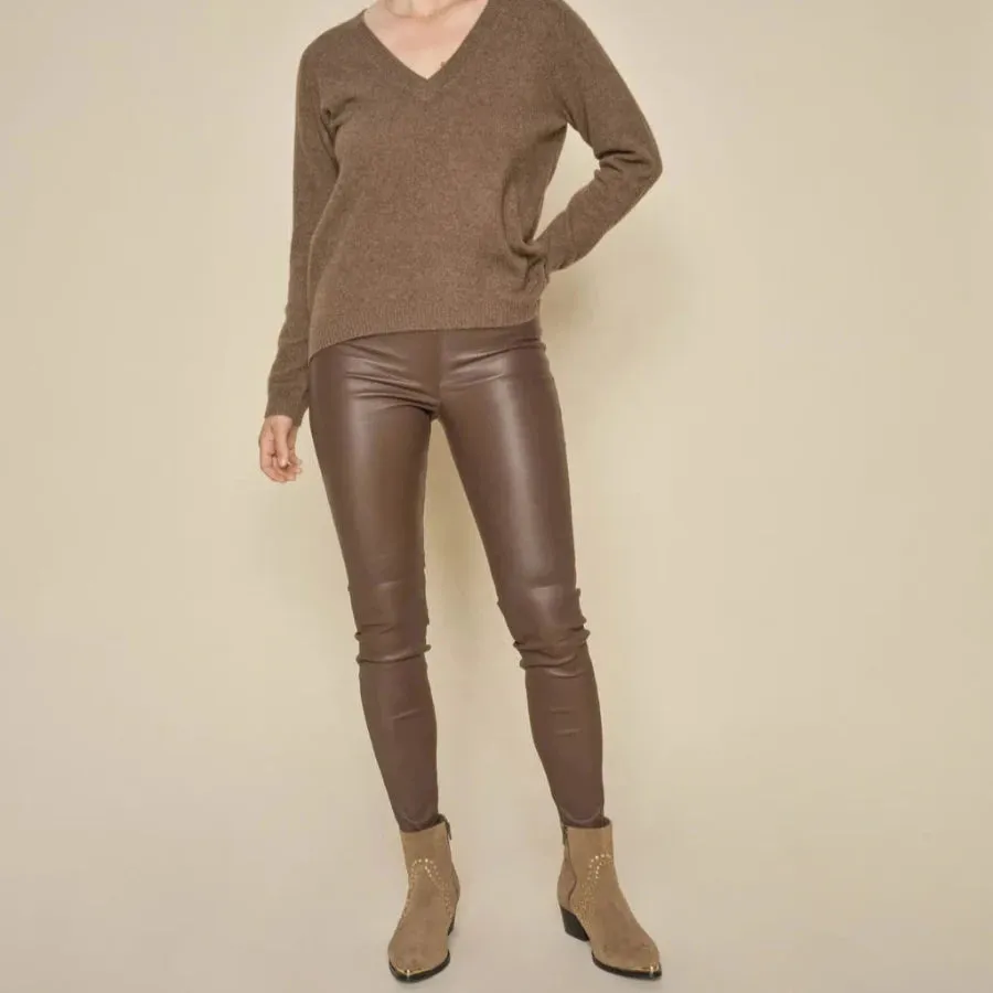 Mos Mosh Lucia Stretch Leather Leggings