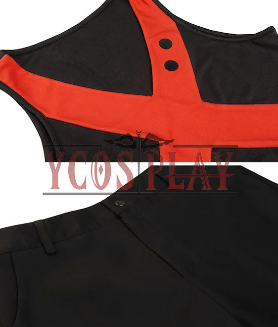My Hero Academia Boku No Hero Akademia Katsuki Bakugou Battle Suit Full Set Cosplay Costume