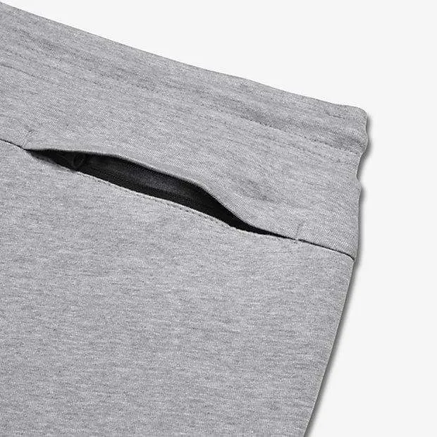 NIKE TECH FLEECE MEN'S TROUSERS - Medium Grey-Black
