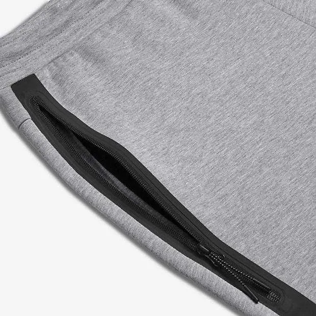 NIKE TECH FLEECE MEN'S TROUSERS - Medium Grey-Black