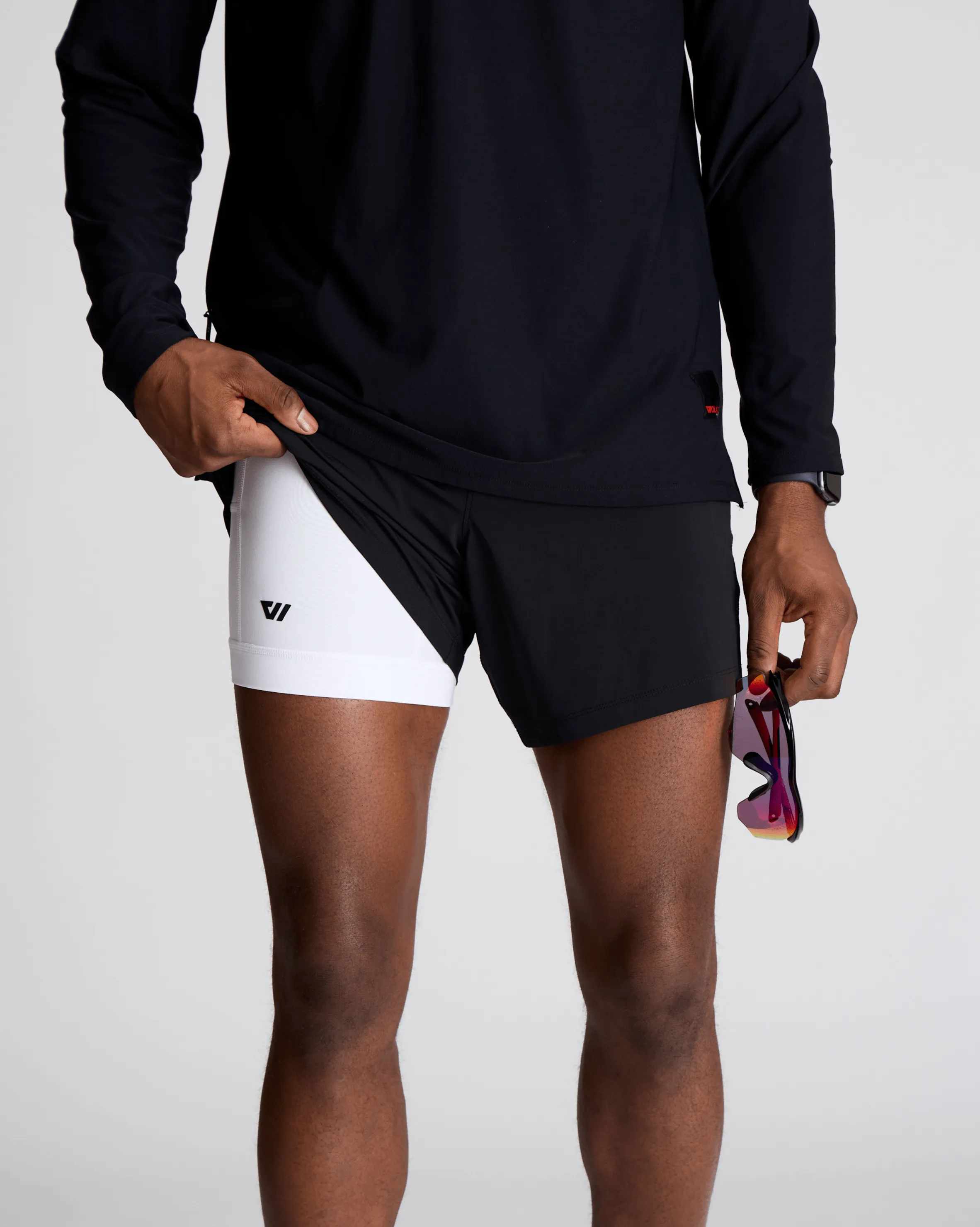 North Moore Short in White