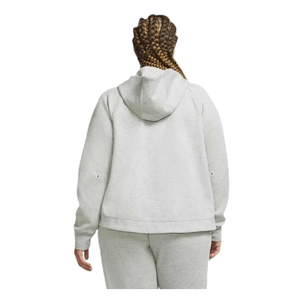 Nsw tch flc wr hoody fz plus Grey
