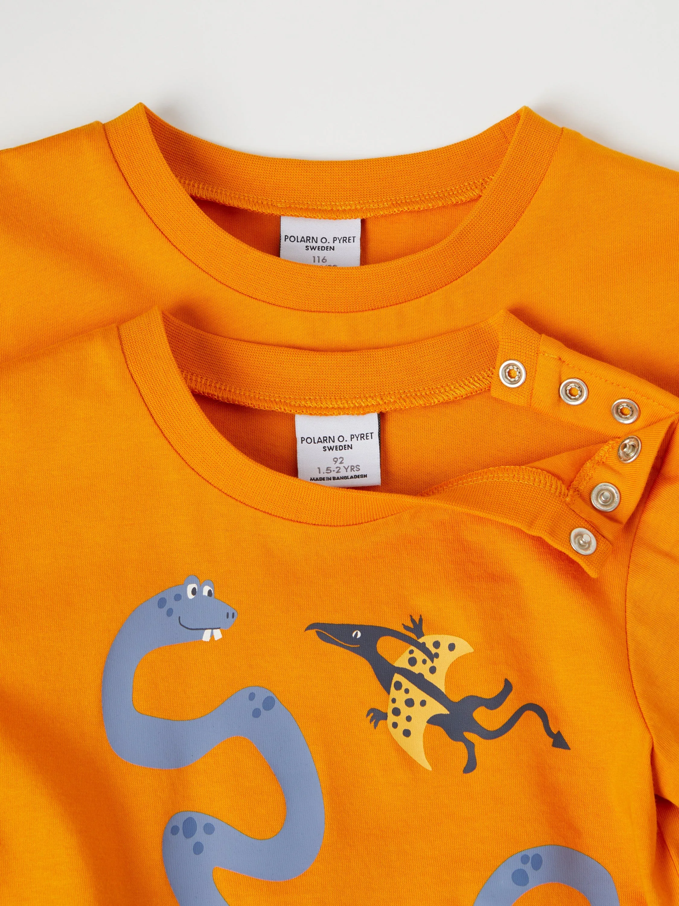 Organic Cotton Dinosaur Print T-Shirt