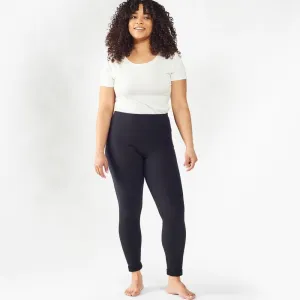 Organic Cotton Fleece Ankle Leggings
