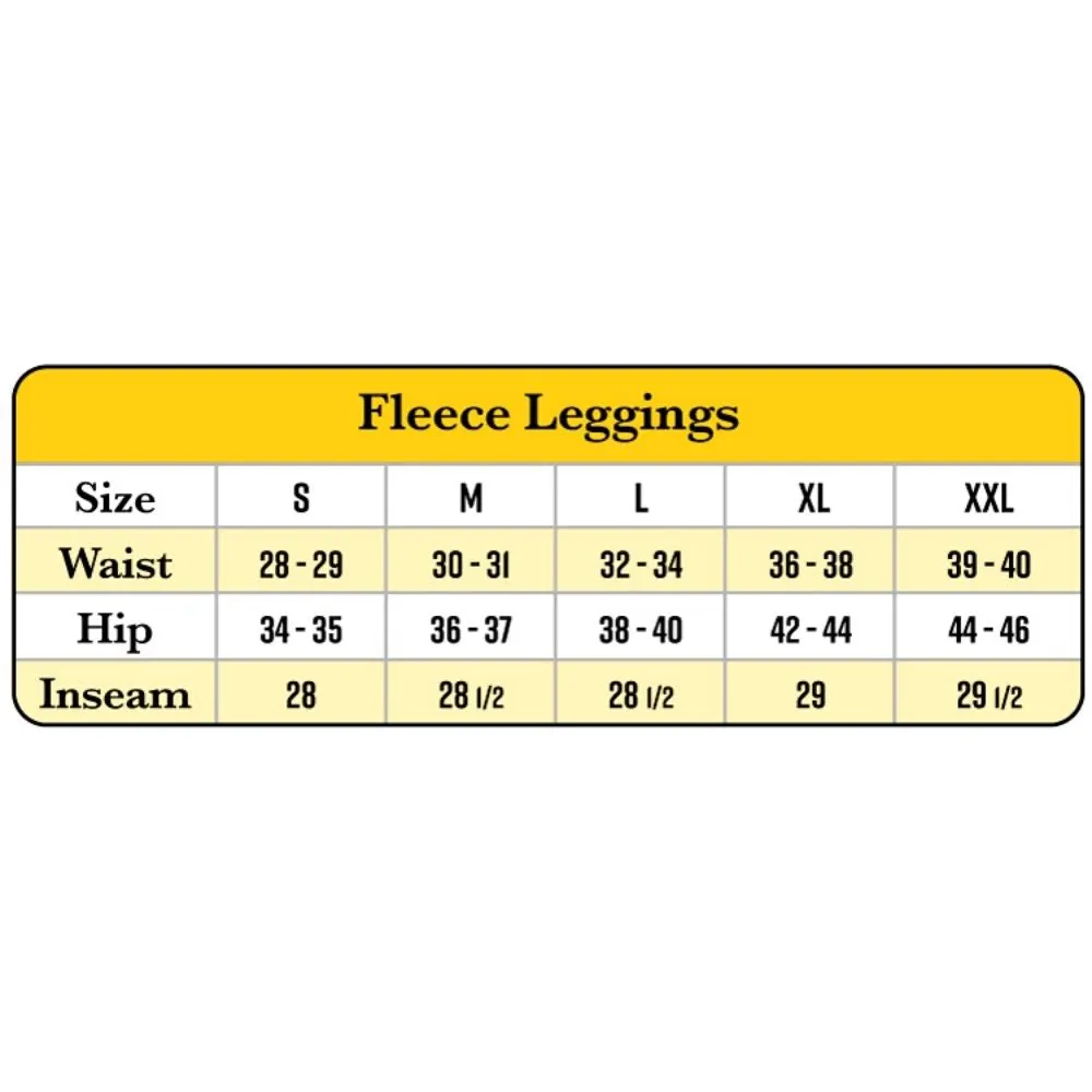 Organic Cotton Fleece Ankle Leggings