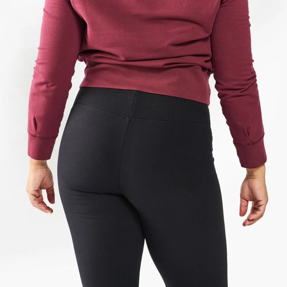 Organic Cotton Fleece Ankle Leggings