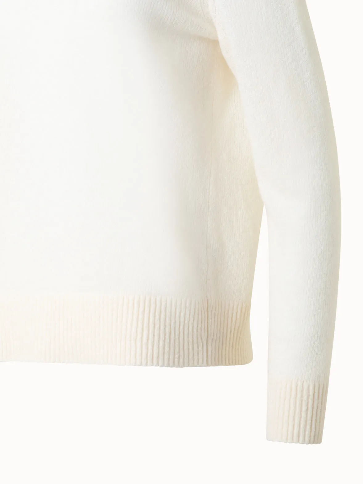Oversize Cashmere and Silk Sweater