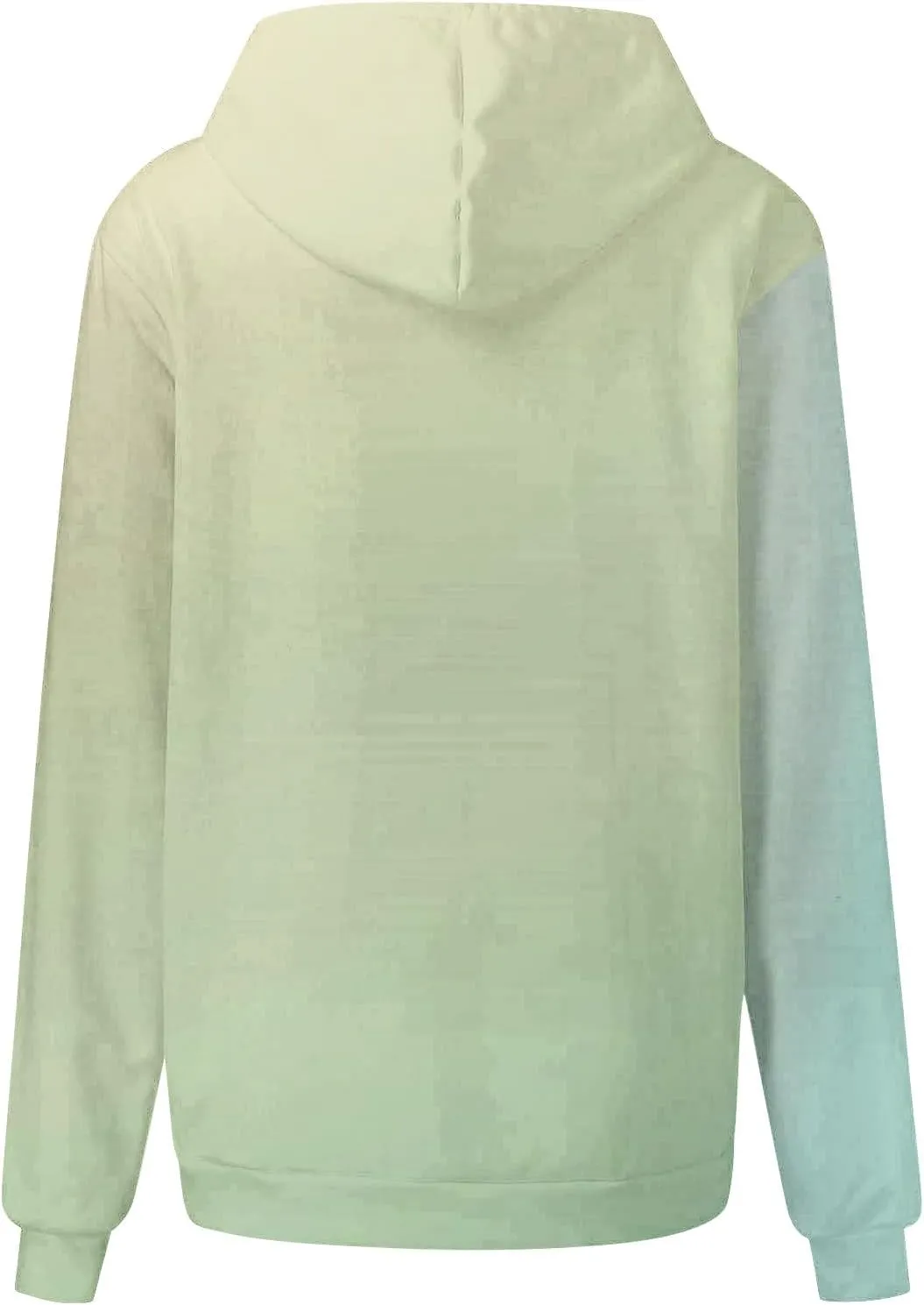 Oversized Hoodies for Women Fashion Gradient Color Long Sleeve Loose Sweatshirts Casual Fall Winter Tops Y2k Clothes