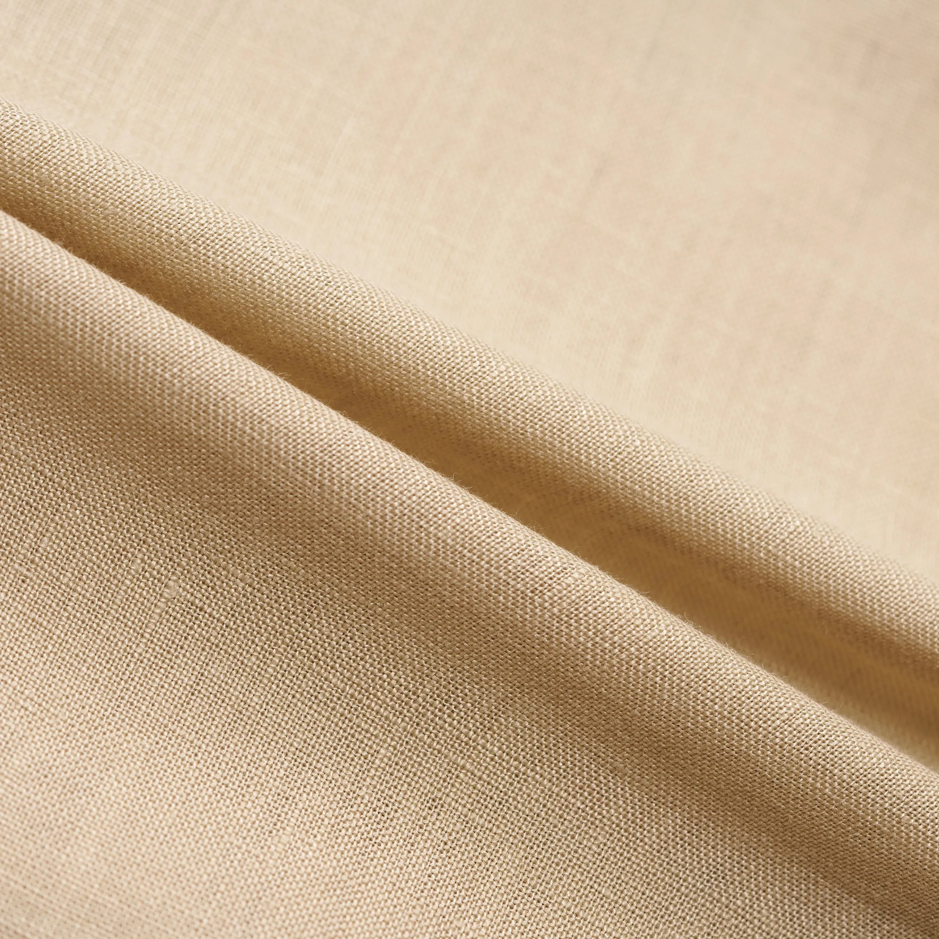 PLEATED LINEN TROUSERS