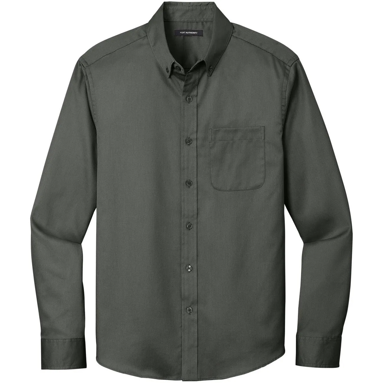 Port Authority Long Sleeve SuperPro React Twill Shirt
