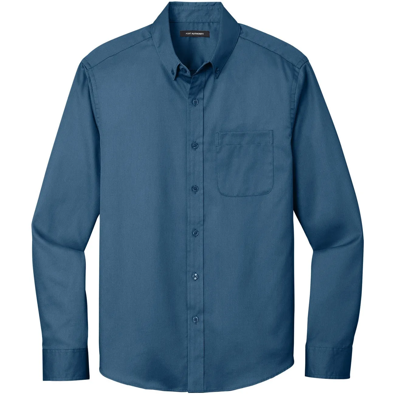Port Authority Long Sleeve SuperPro React Twill Shirt