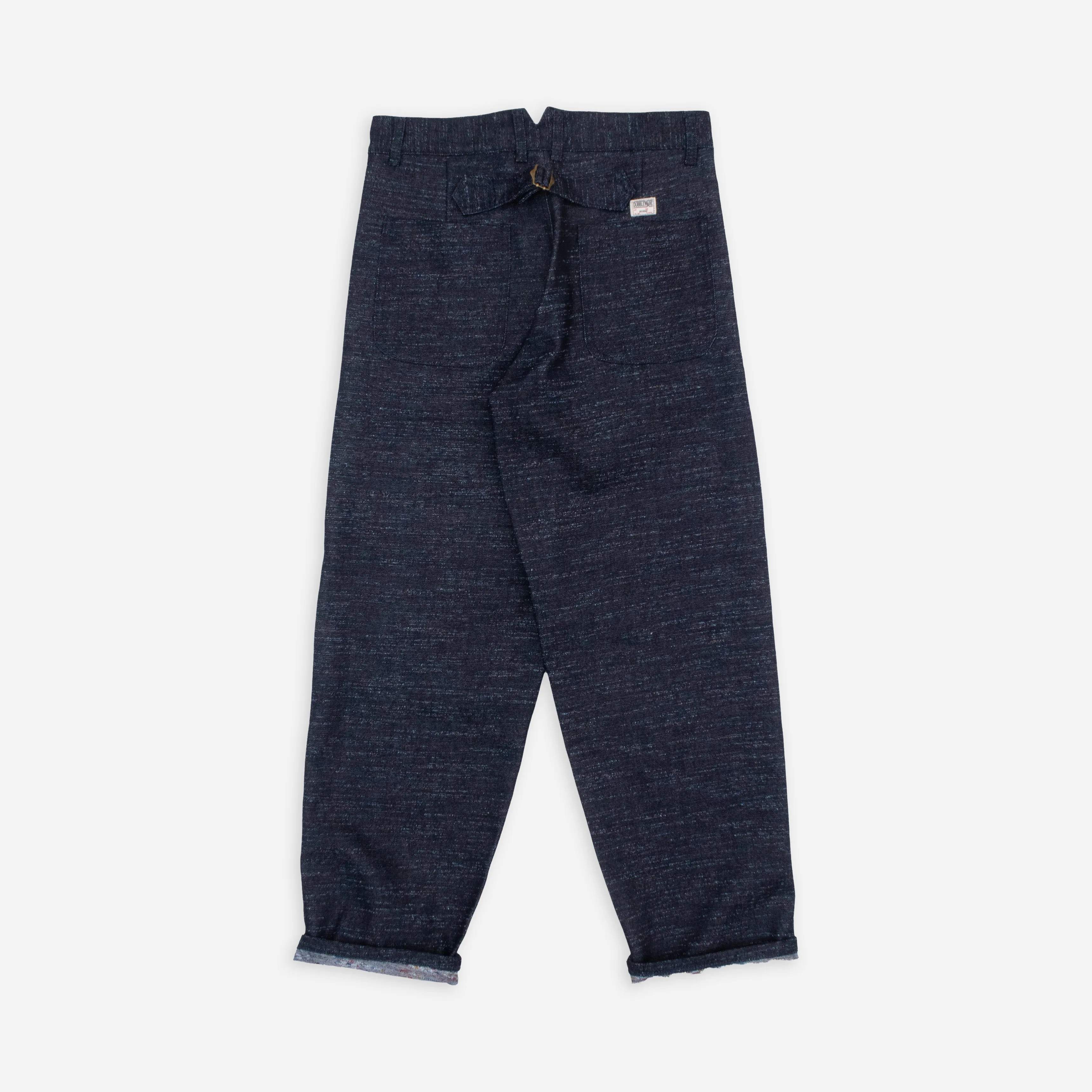 RAINBOW SELVEDGE STRAIGHT LEG DENIM JEAN - RAW INDIGO