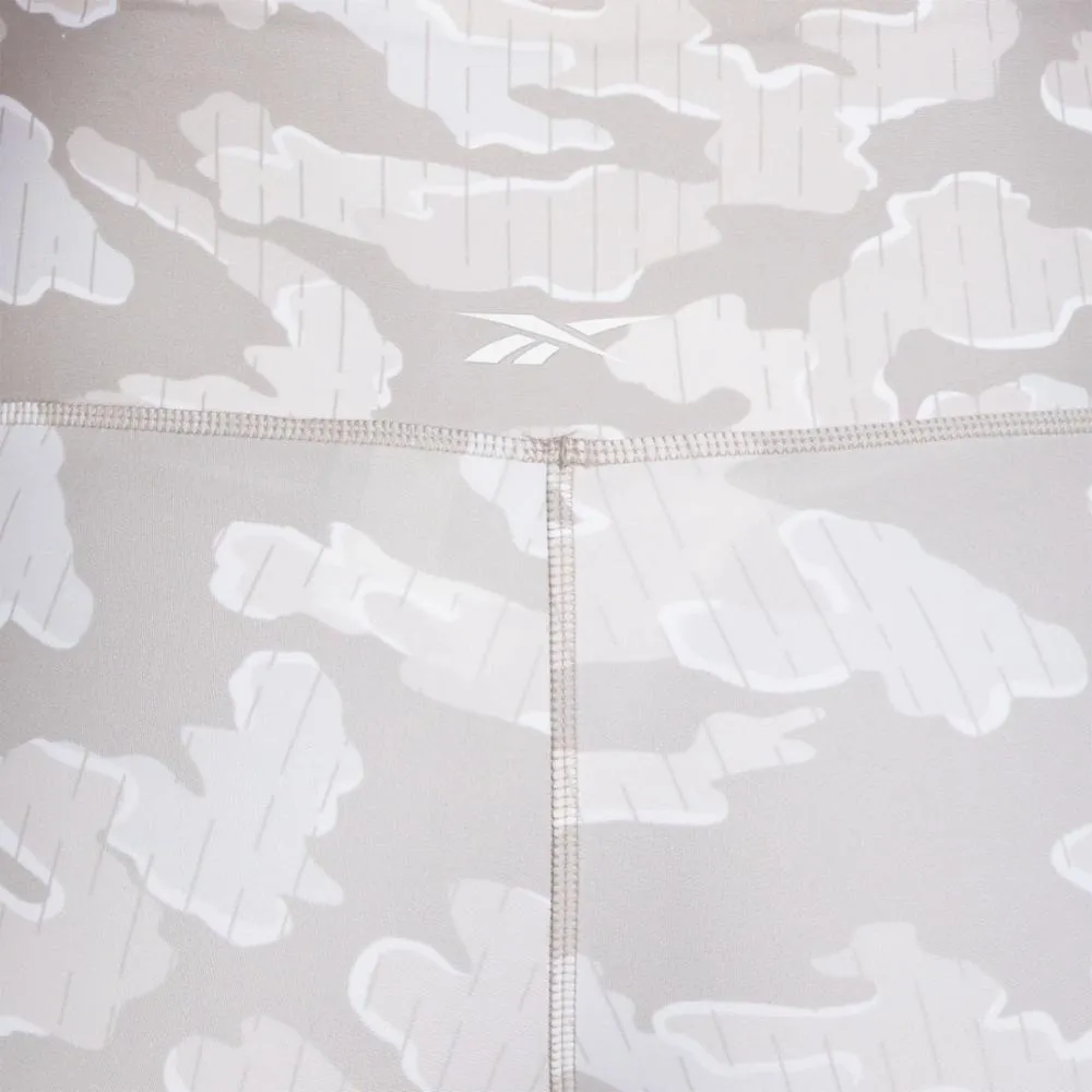 Reebok Apparel Women Reebok Identity Training Camo Leggings ASH