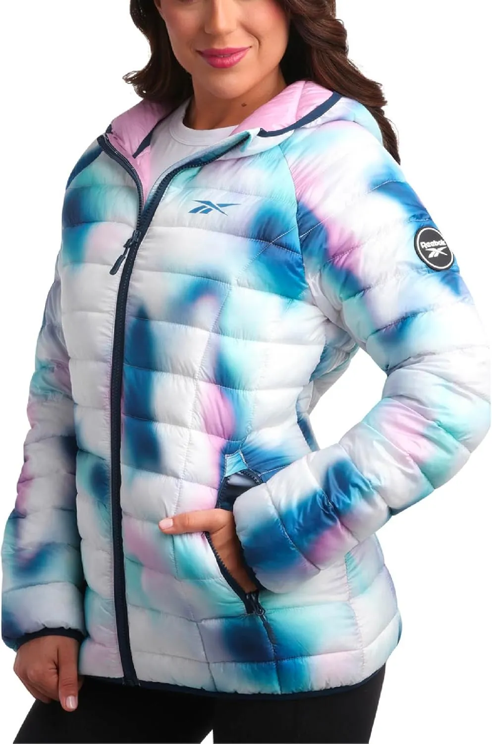 Reebok Women Jacket - Packable Quilted Puffer Coat  Casual Jacket for Women (S-XL)
